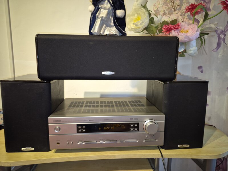 Sistem reicever Yamaha- Polkaudio