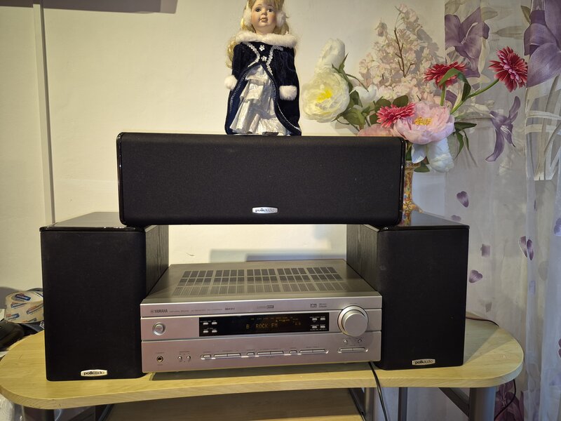 Sistem reicever Yamaha- Polkaudio